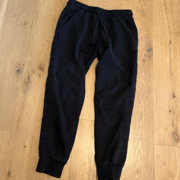 Alexander McQueen Pants - Alexander McQueen Black Track Pants